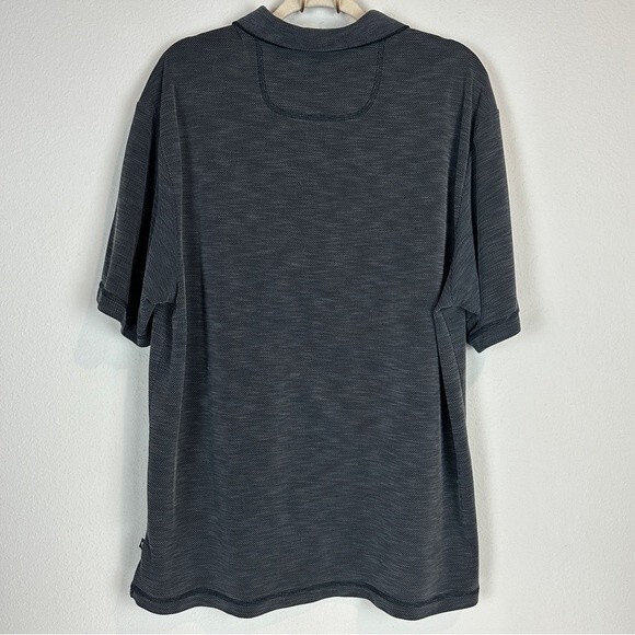 Tommy Bahama Grey Polo Short Sleeve Shirt XL - Picture 5 of 9